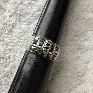 Vintage Sterling Silver and Marcasite Ring